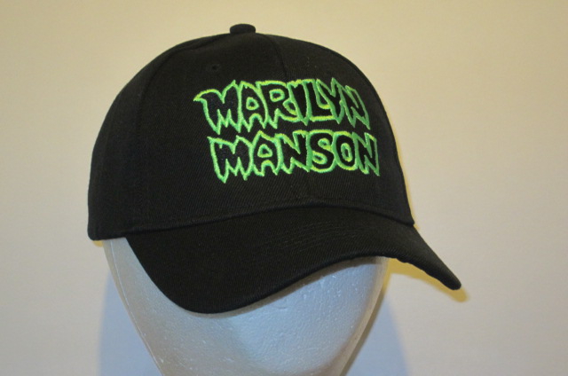 Marilyn Manson / Embroidered Baseball Cap / One Size Fits All